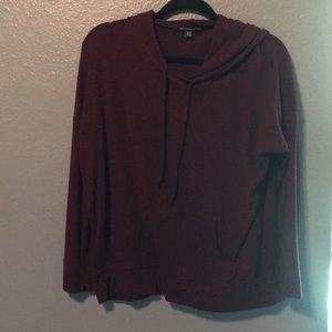 Cute & comfortable maroon hoodie